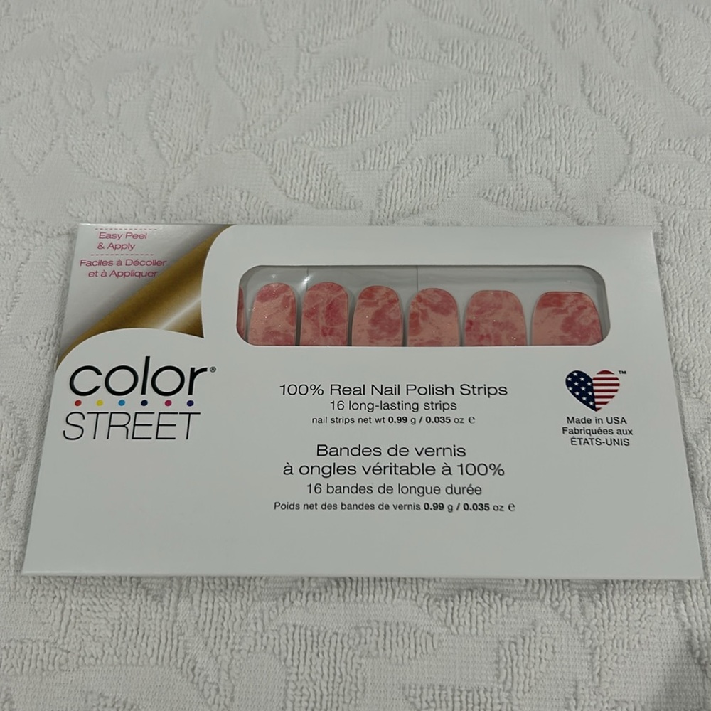Color street limited edition “Set In Stone” Lot of 5 nail wraps NWT. - Picture 3 of 14